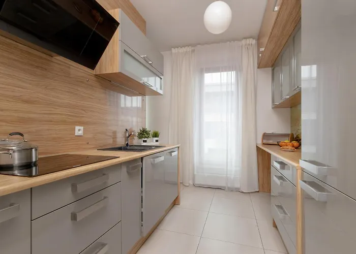 With Parking And Balcony In By Rent Like Gdyně